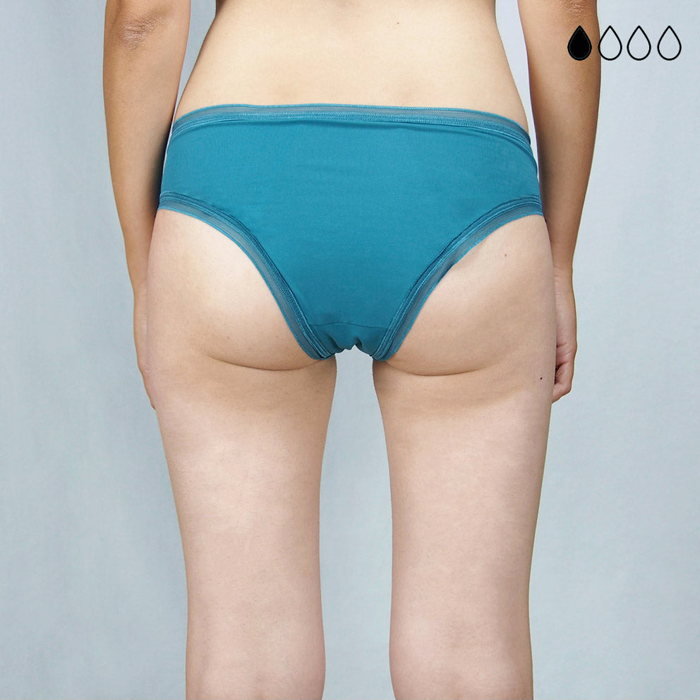 Pack de bragas menstruales brasileñas 3 colores (flujo ligero)