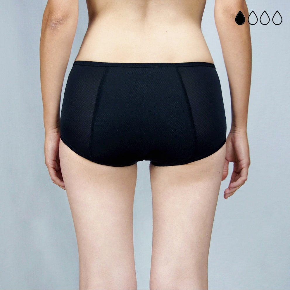 3 bragas menstruales (flujo moderado)