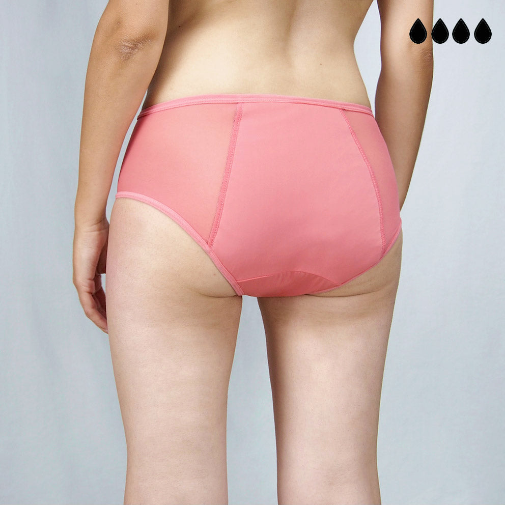 Pack de bragas menstruales 3 colores (flujo abundante)