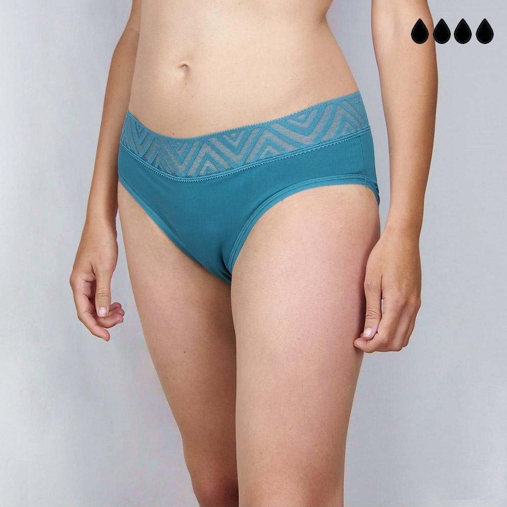 5 Bragas menstruales (flujo abundante)