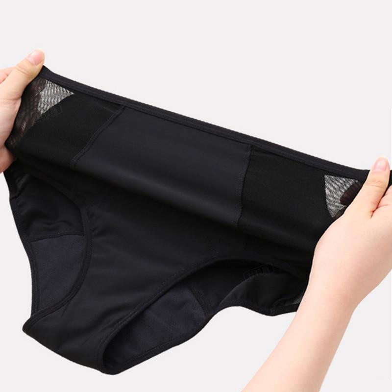 Braga menstrual individual con transparencias (flujo abundante)