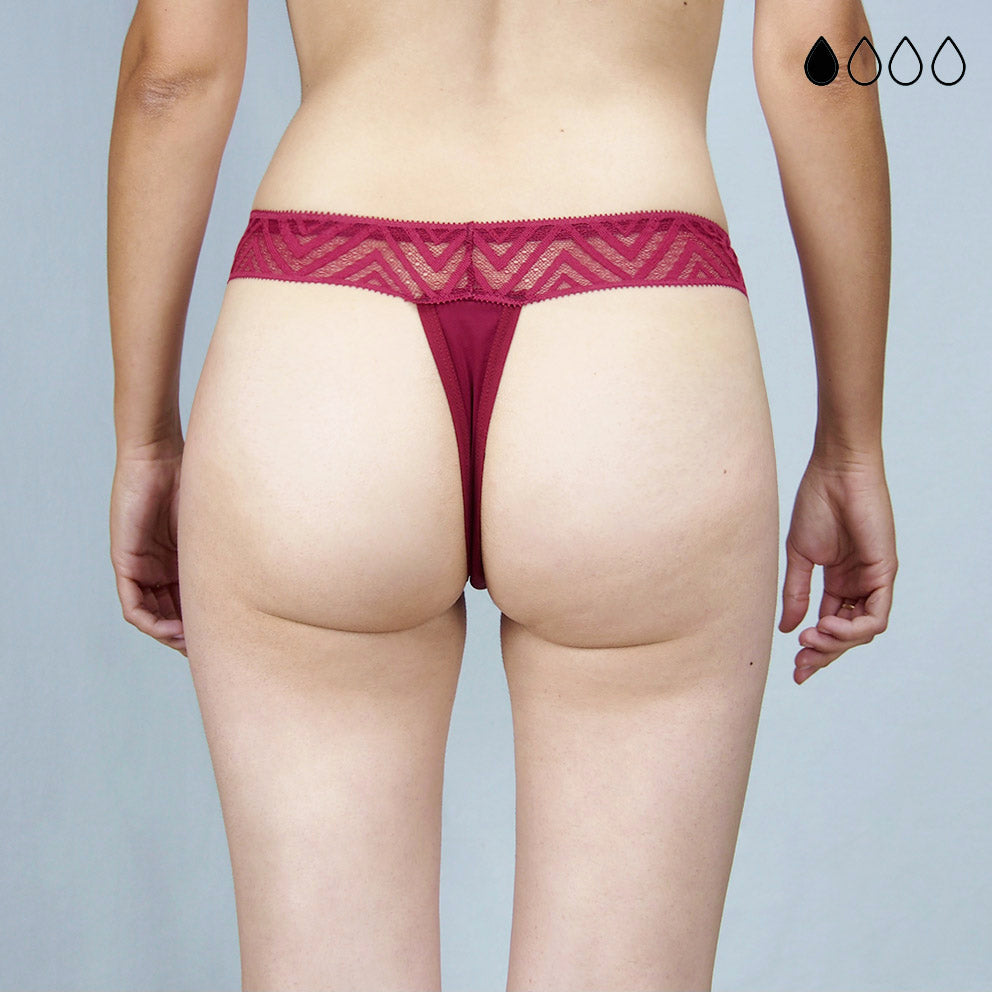 Pack de tangas menstruales 3 colores (flujo ligero)