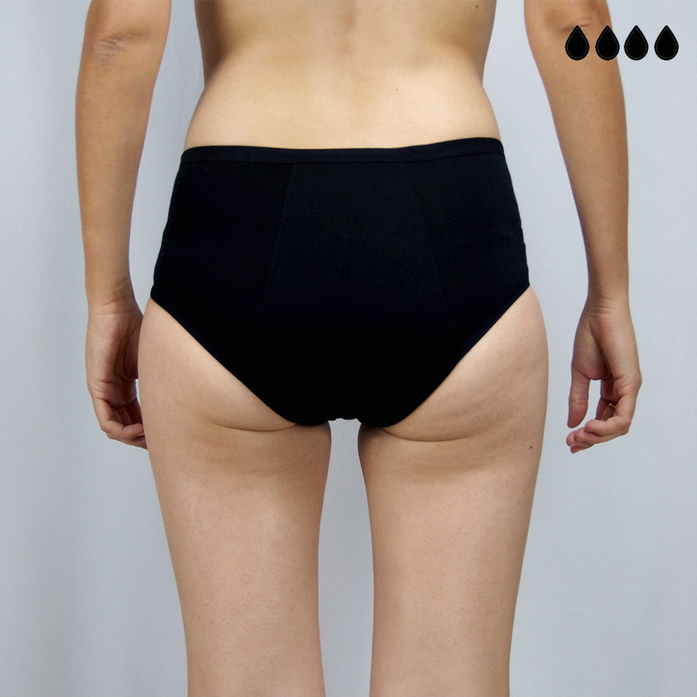 Packs de bragas menstruales (flujo abundante)