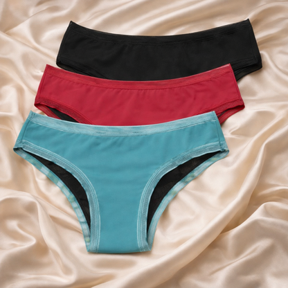 10 Bragas menstruales brasileñas (flujo ligero)