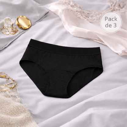 Packs bragas menstruales niña (flujo abundante)