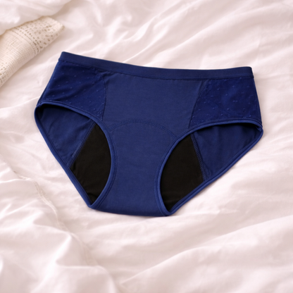 Braga menstrual individual plumeti en 3 colores (flujo medio)