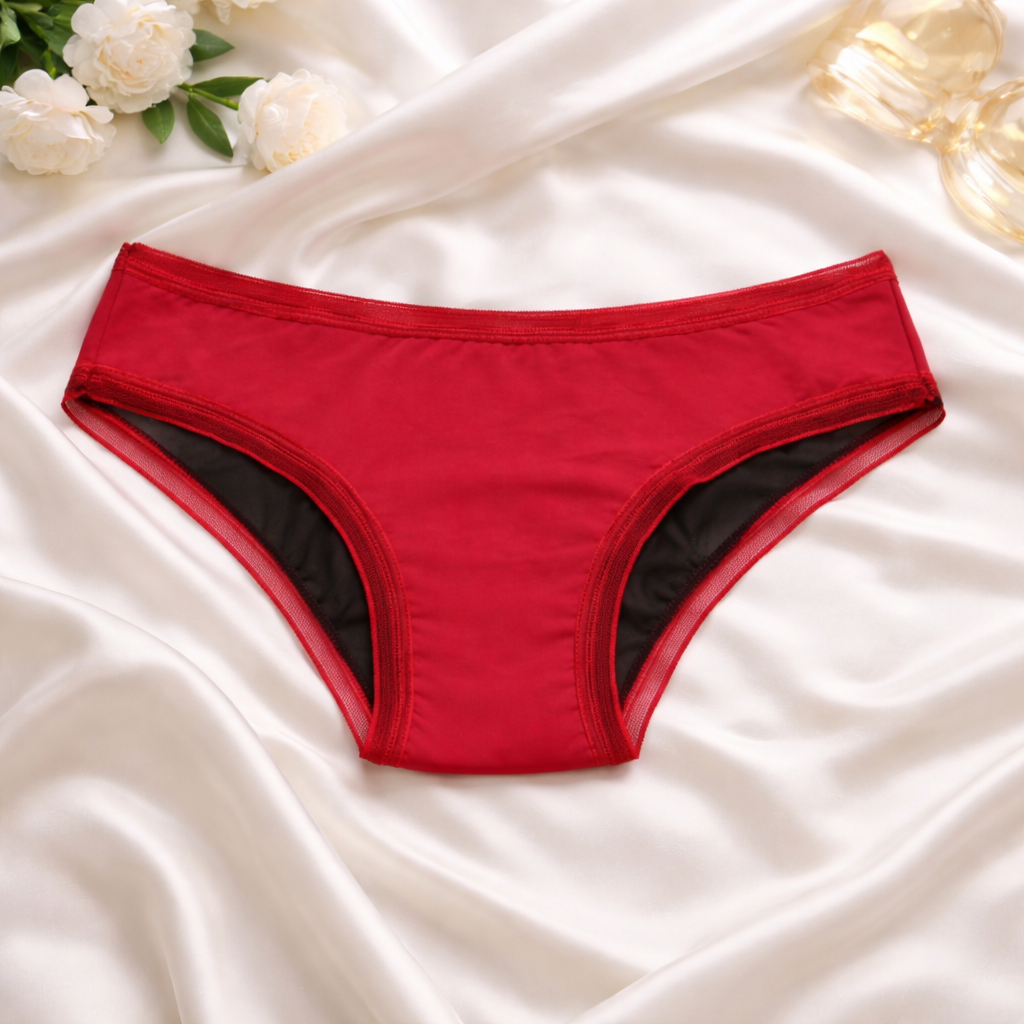 Pack de bragas menstruales brasileñas 3 colores (flujo ligero)