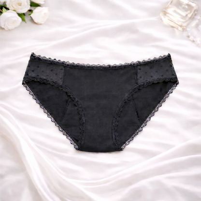 Packs de bragas menstruales con plumeti (flujo medio)