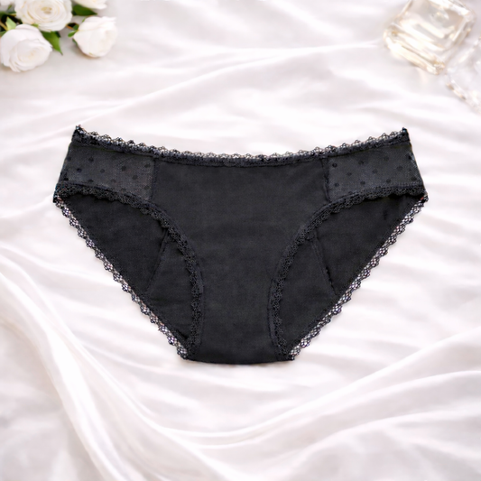 Packs de bragas menstruales con plumeti (flujo medio)