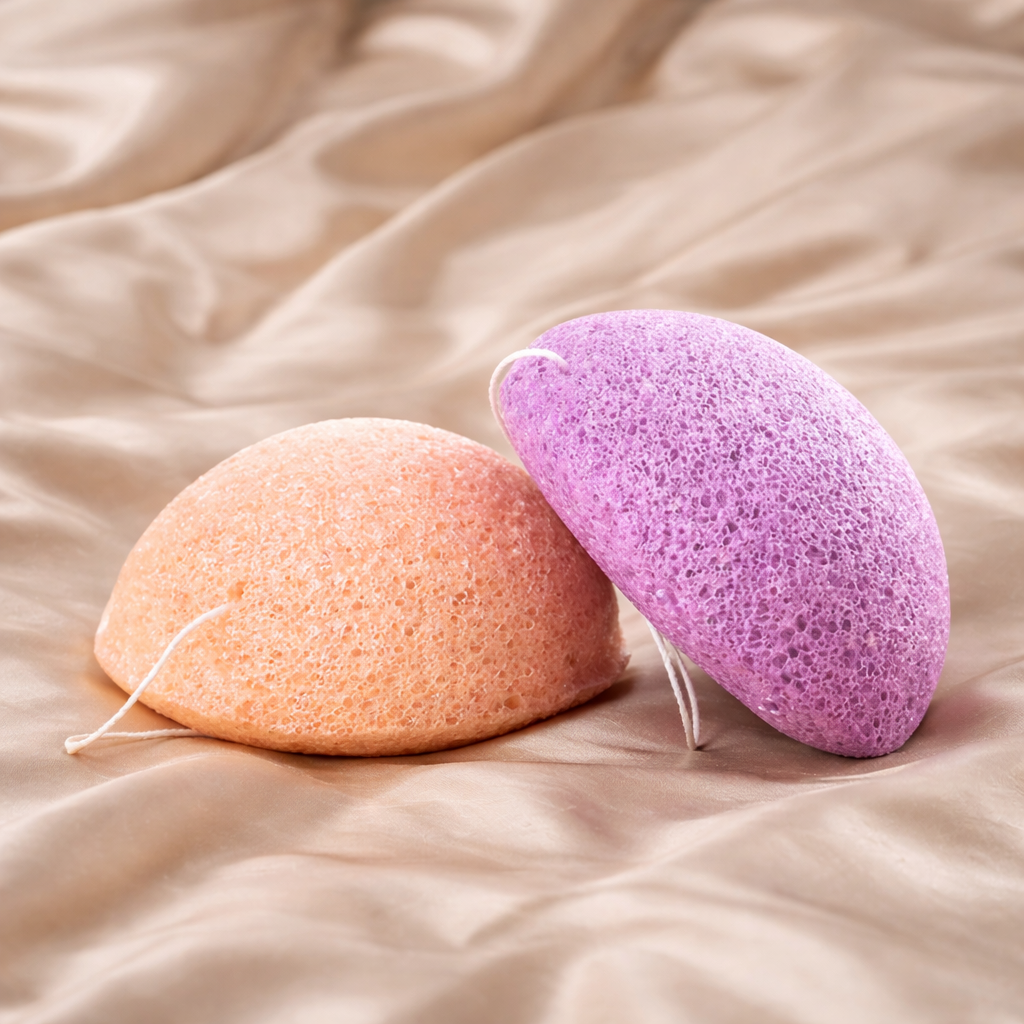 Pack 6 Esponjas naturales 100% Konjac (6 colores)