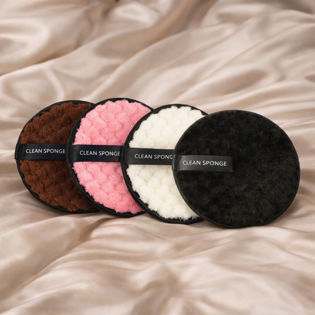 Pack de 4 discos desmaquillantes