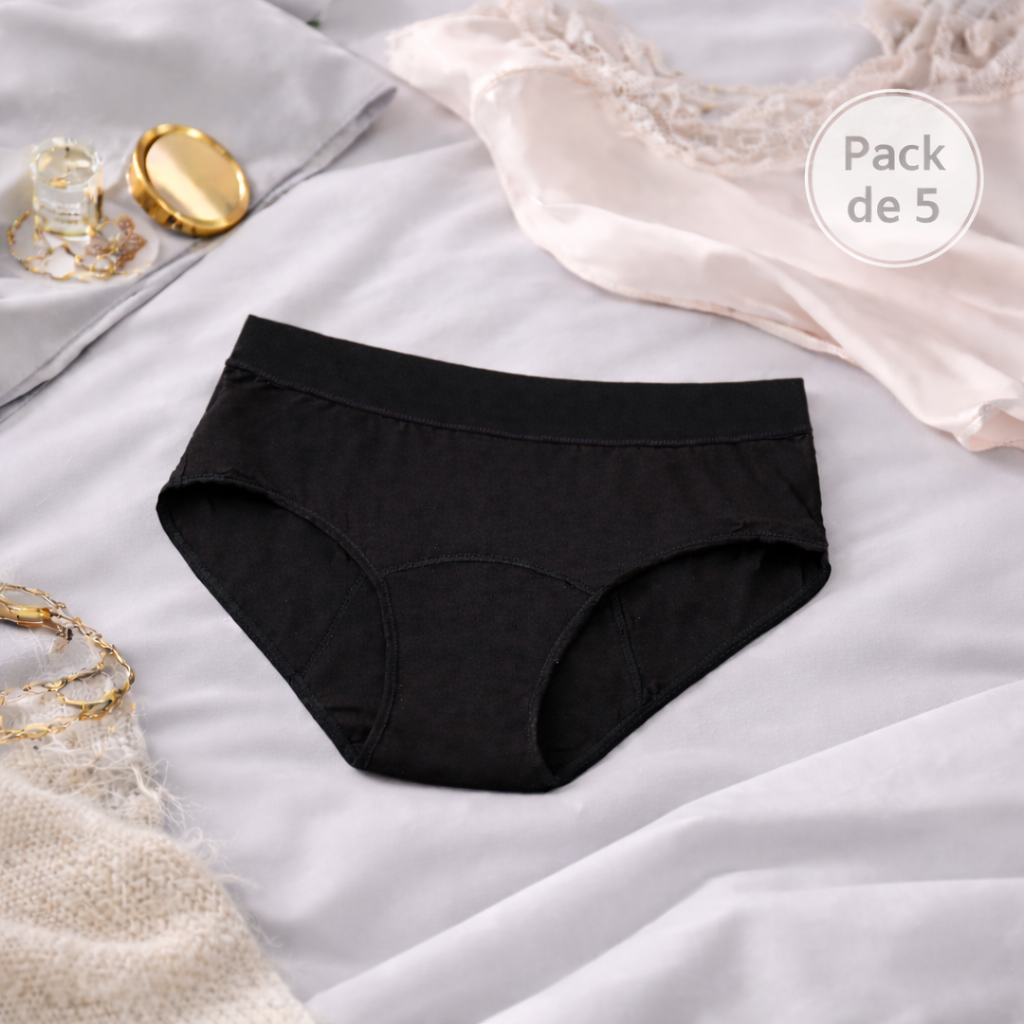 Packs bragas menstruales niña (flujo abundante)