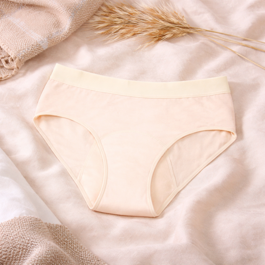Packs bragas menstruales Nude (flujo abundante)