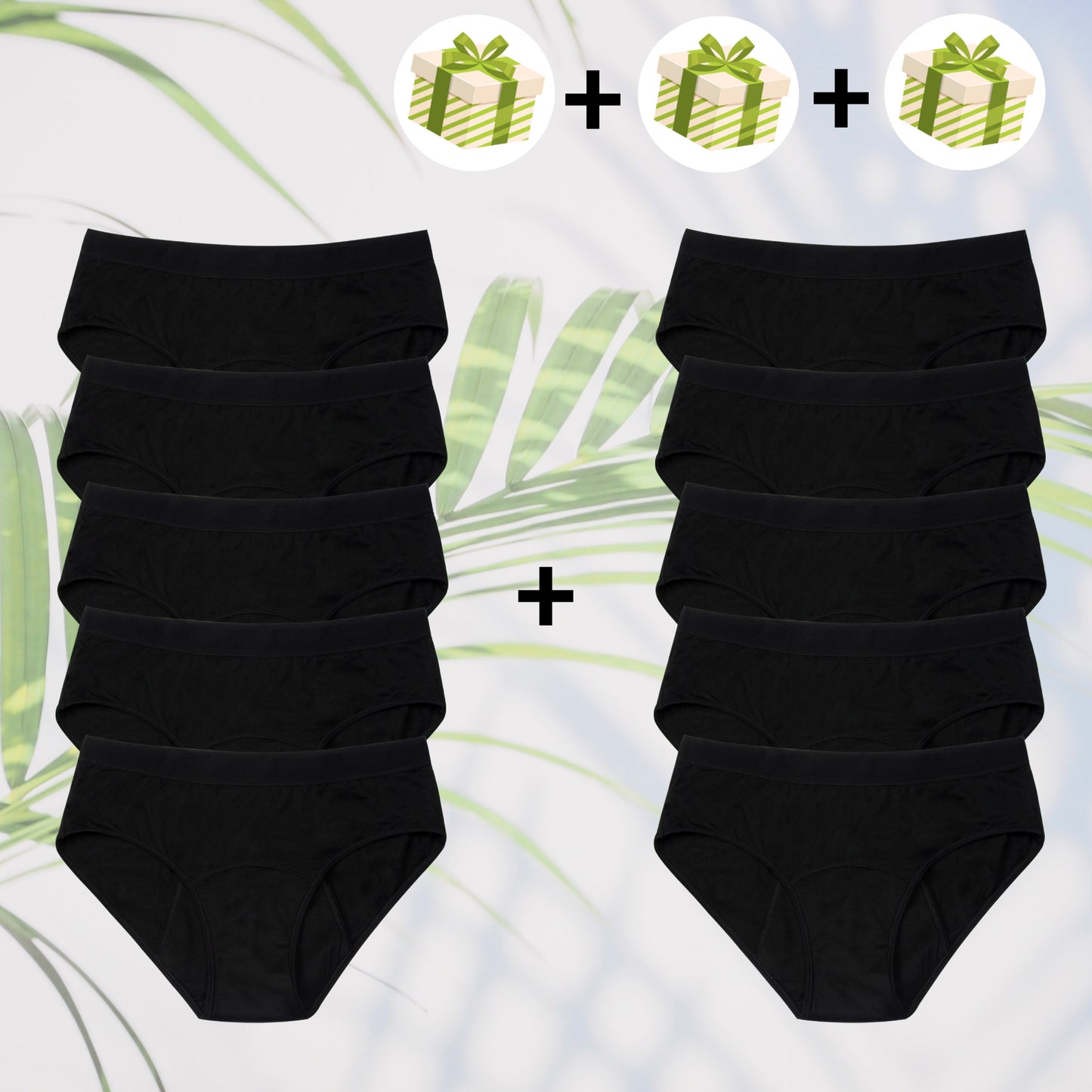 Packs bragas menstruales (para todo flujo)