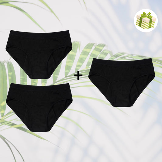 Packs bragas menstruales (para todo flujo)