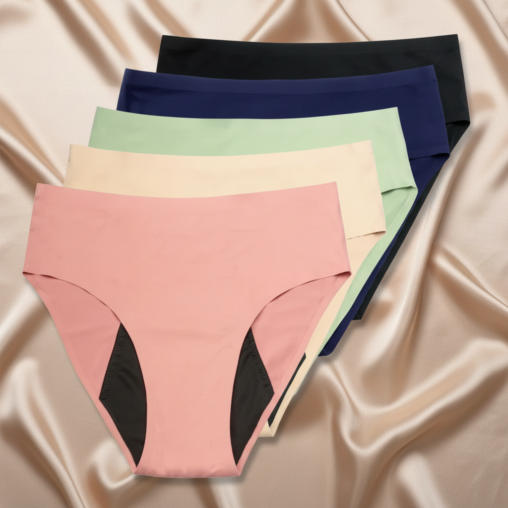 Braga menstrual individual sin costuras (flujo medio)