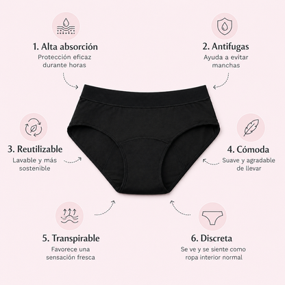 Bragas menstruales ultra absorbentes