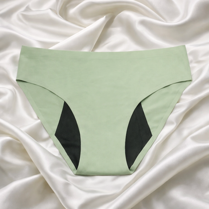 5 bragas menstruales sin costuras (flujo medio)