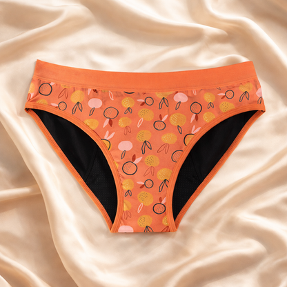 Pack 9 bragas menstruales para adolescentes (flujo medio)