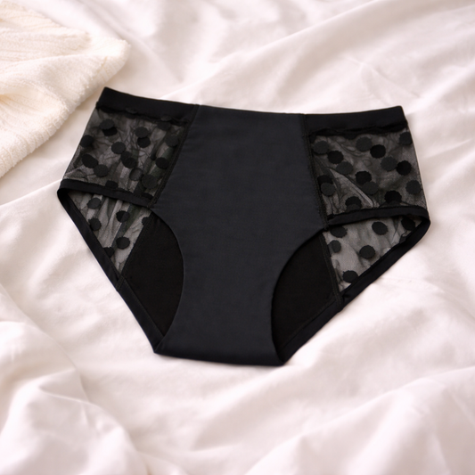 10 bragas menstruales (flujo abundante)