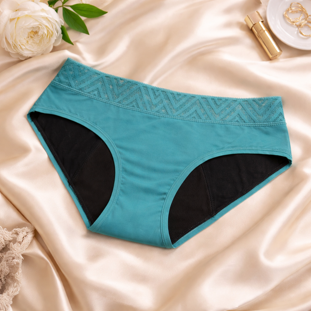 Pack de bragas menstruales 3 colores (flujo abundante)