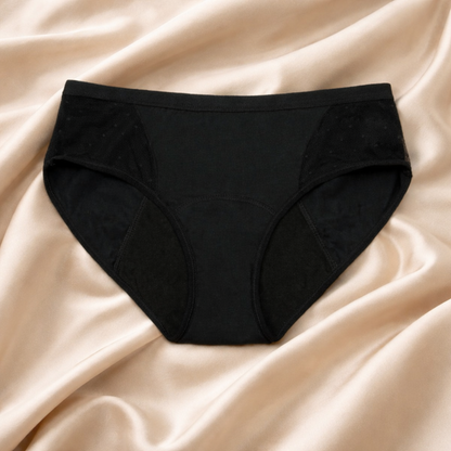 Pack de bragas menstruales 3 colores (flujo medio)