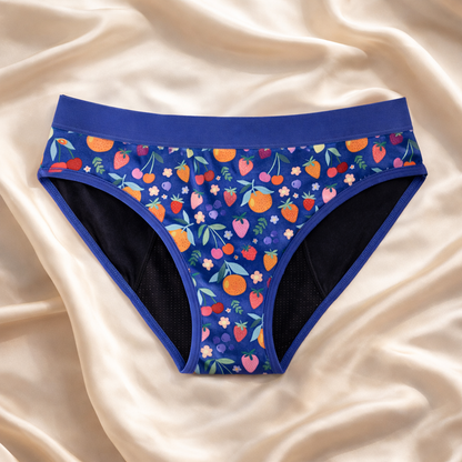 Pack 9 bragas menstruales para adolescentes (flujo medio)