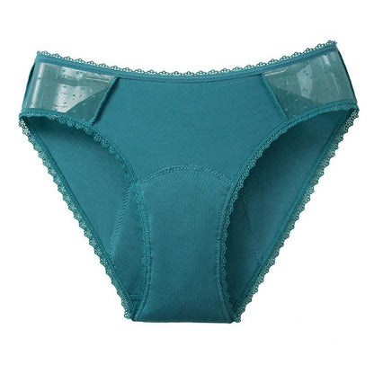 Braga menstrual individual con plumeti en 5 colores (flujo medio)
