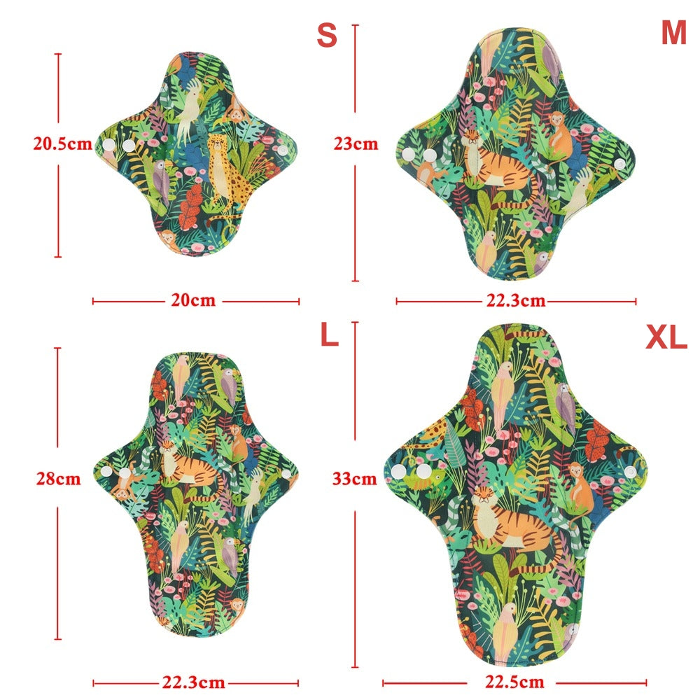 Pack de 6 compresas reutilizables (+ bolsita gratis)