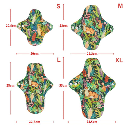 Pack de 6 compresas reutilizables (+ bolsita gratis)
