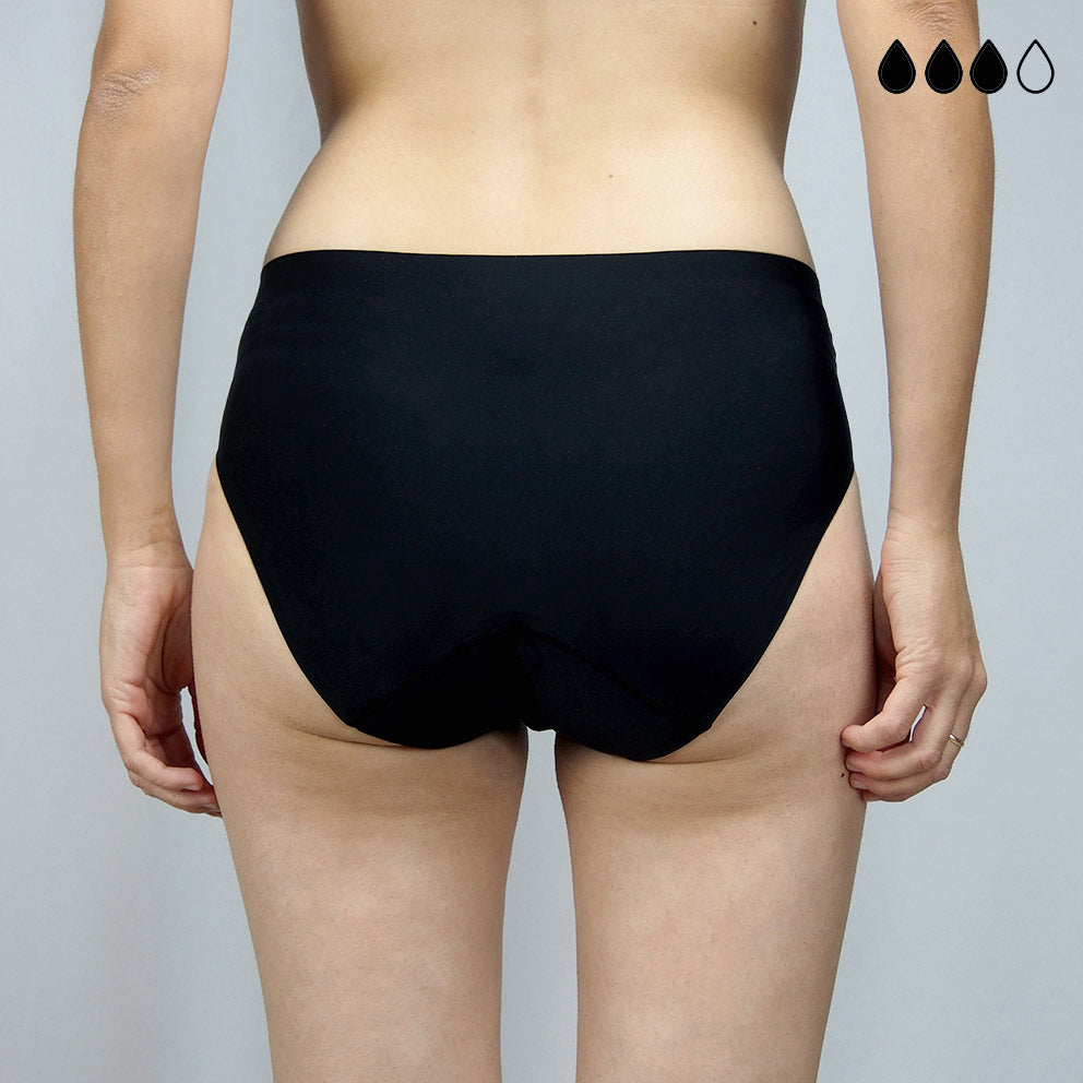 Bañador Menstrual de 4 capas a prueba de fugas, bragas de cintura