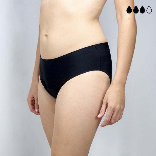 Braga de bikini menstrual