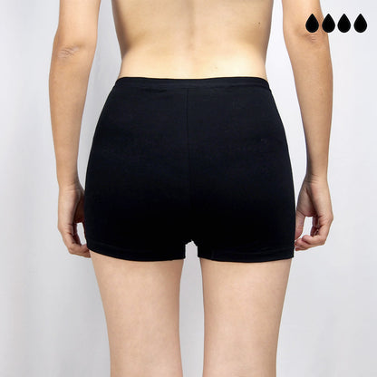 Packs de bragas boxers menstruales (flujo abundante)