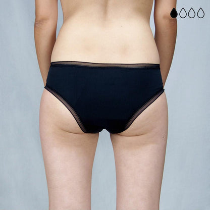 Pack de 4 bragas menstruales Lara (+bolsita gratis)