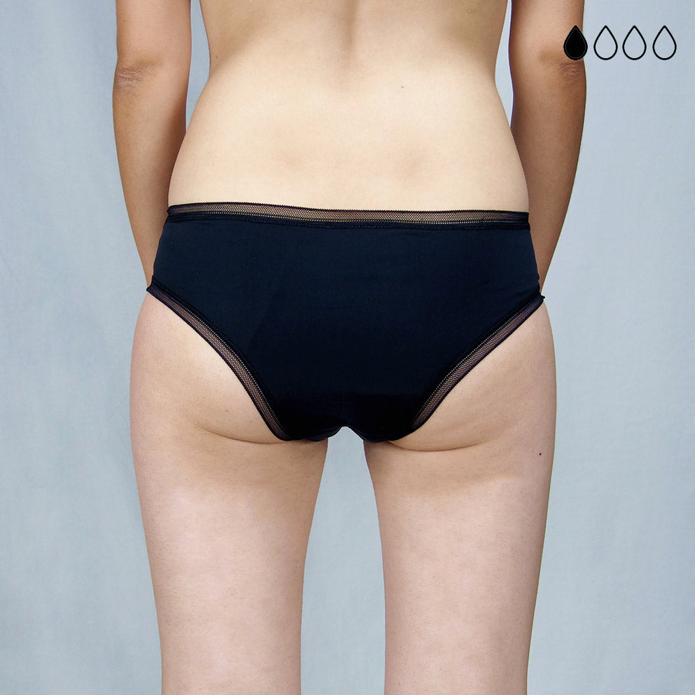 3 Bragas menstruales brasileñas (flujo ligero)