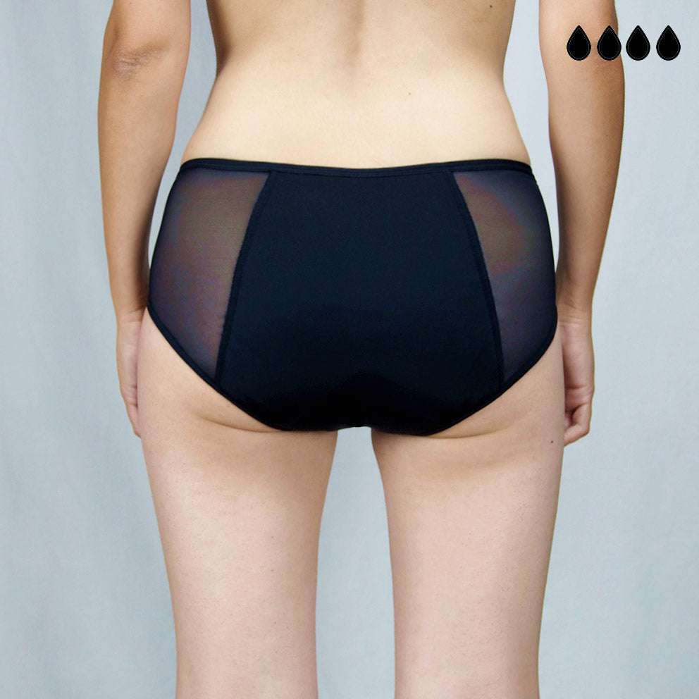 Pack de bragas menstruales 3 colores (flujo abundante)