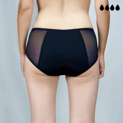 Pack de 4 bragas menstruales Valeria (+bolsita gratis)
