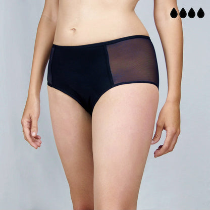 Pack de bragas menstruales 3 colores (flujo abundante)