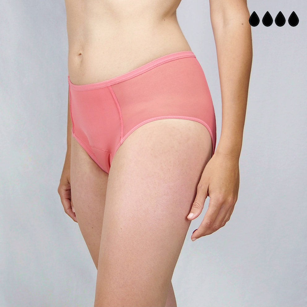 Pack de bragas menstruales 3 colores (flujo abundante)