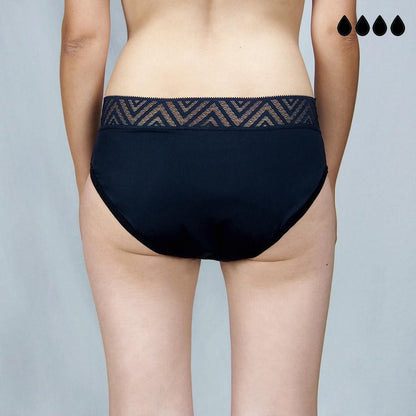 Pack de 4 bragas menstruales Kristel (+bolsita gratis)