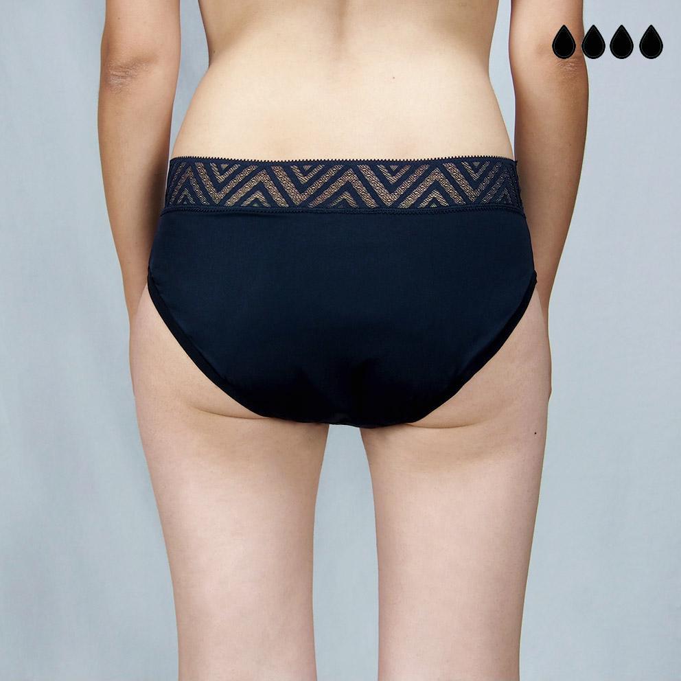 Pack de 4 bragas menstruales Abril (+ bolsita gratis)