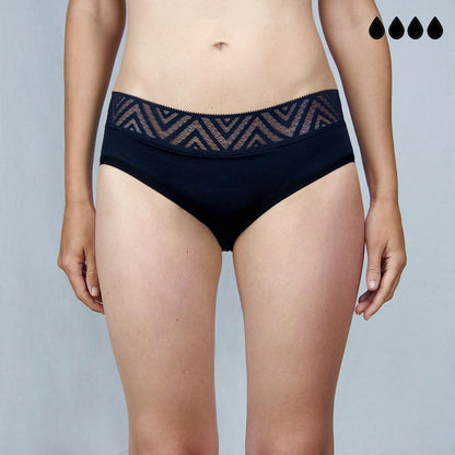 Pack de 4 bragas menstruales Kristel (+bolsita gratis)