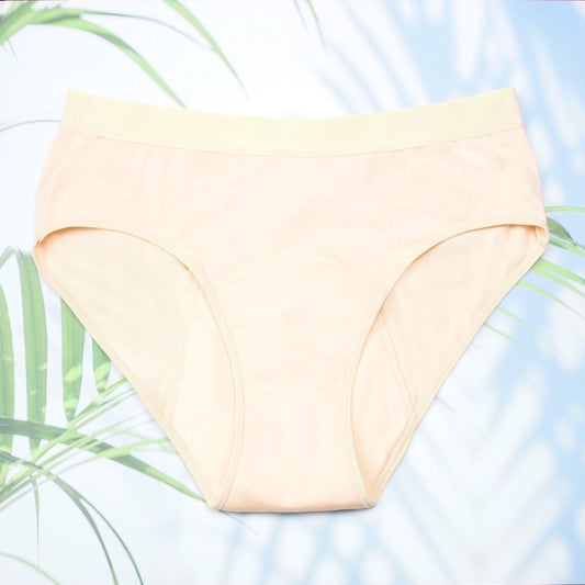 Packs bragas menstruales Nude (flujo abundante)