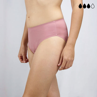 5 bragas menstruales sin costuras (flujo medio)