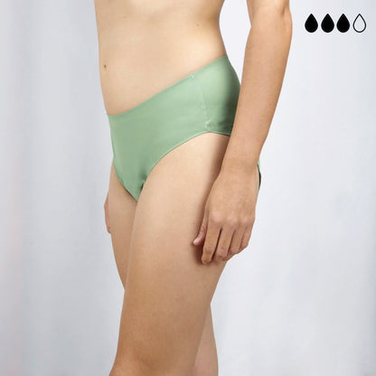 5 bragas menstruales sin costuras (flujo medio)