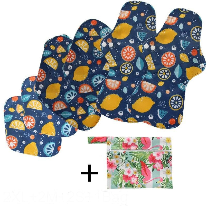Pack mixto de 6 compresas reutilizables (+bolsita gratis)