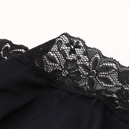 Braga menstrual individual con encaje (flujo medio)
