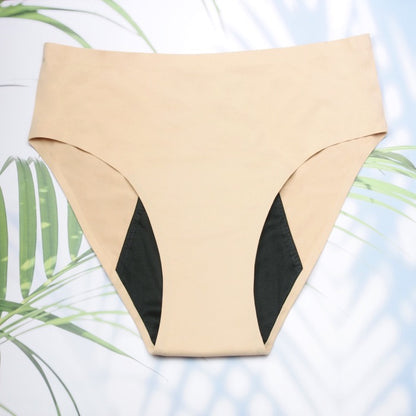 5 bragas menstruales sin costuras (flujo medio)